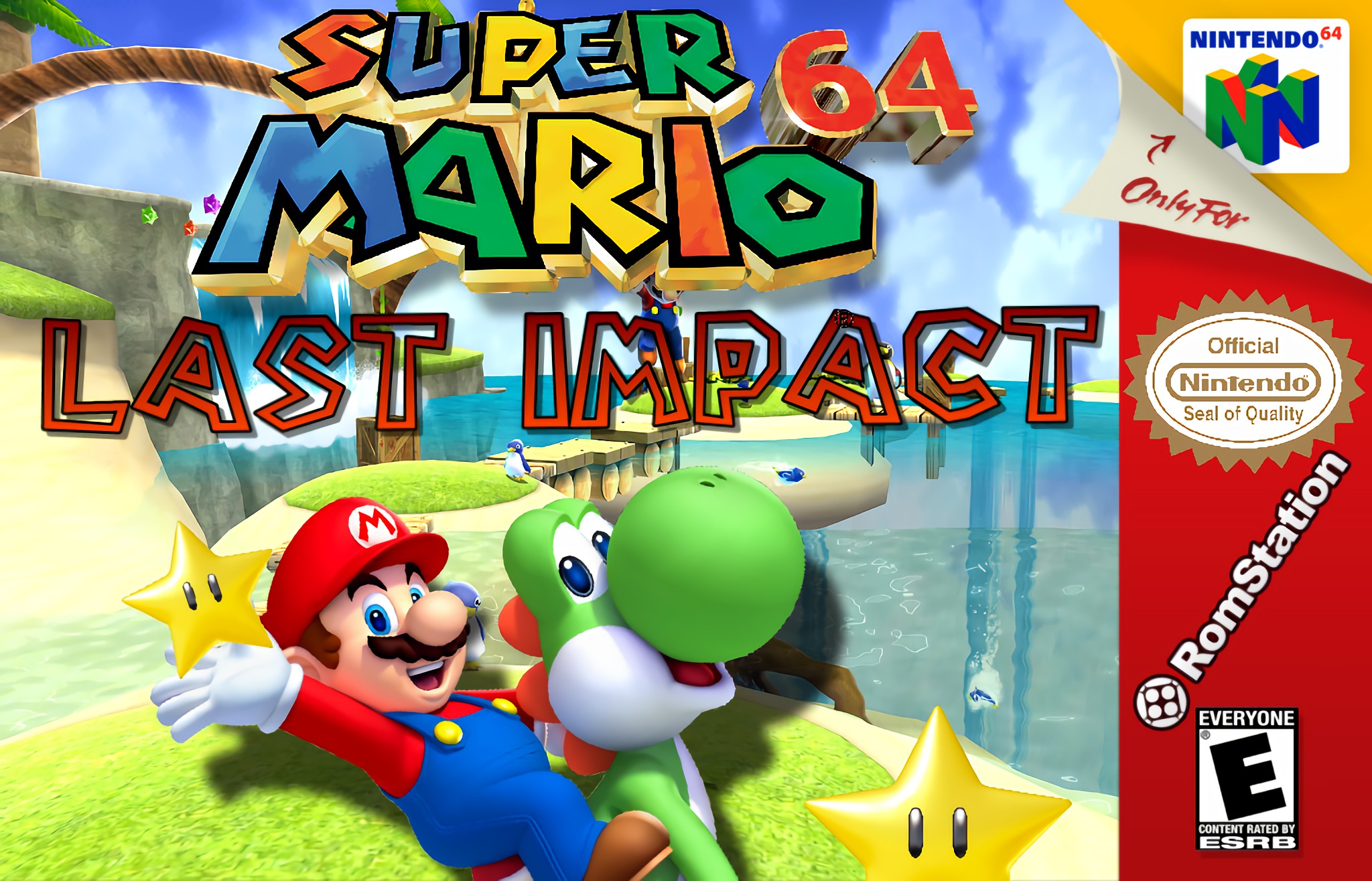 super mario 64 last impact logo
